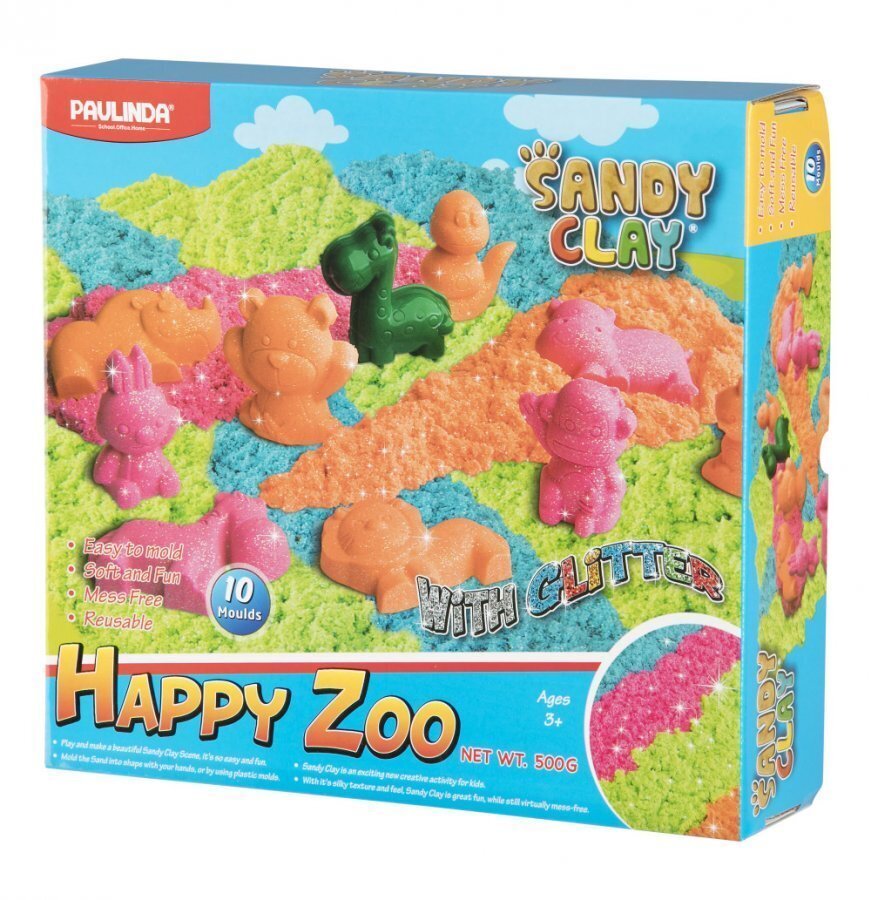 Sandy Clay Happy Zoo Taikahiekkasetti