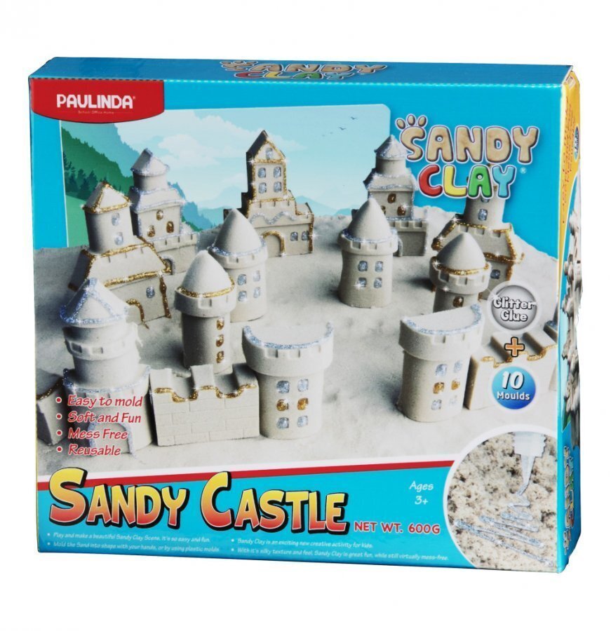 Sandy Clay Taikahiekka 600 G Castle Glitterliima
